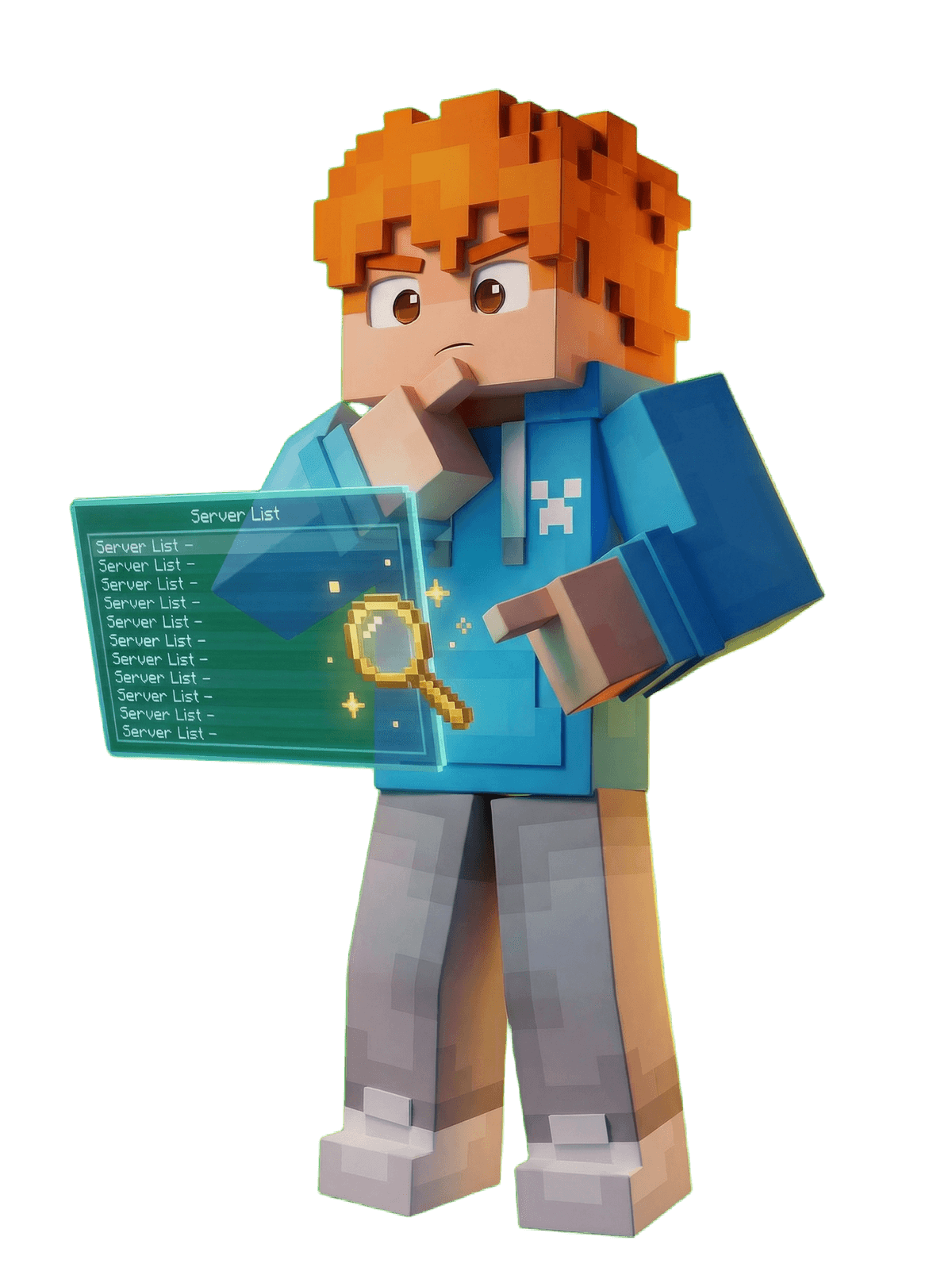 Schritt 2: Einen Minecraft-Server aus der Serverliste auswählen