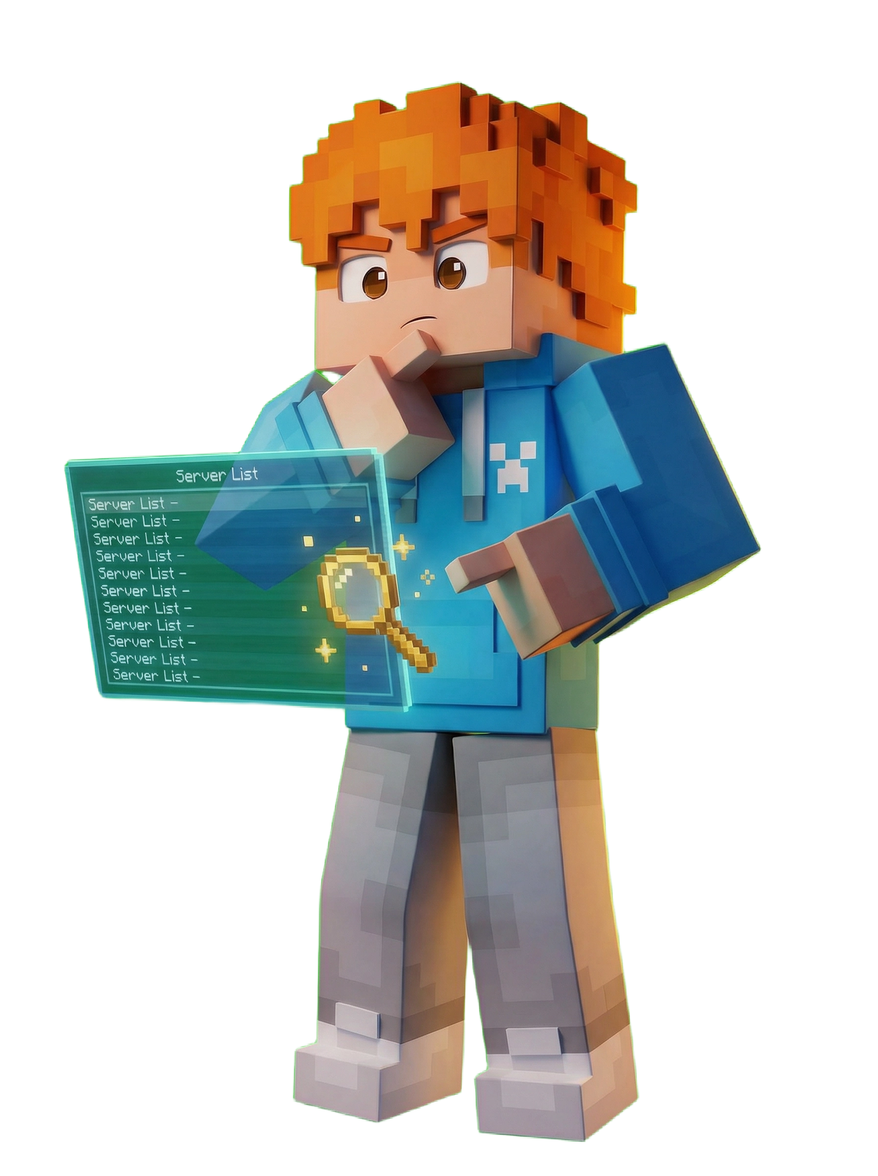 Schritt 2: Einen Minecraft-Server aus der Serverliste auswählen